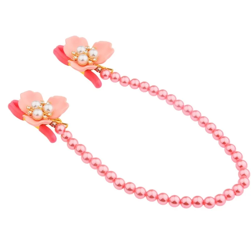 Exotic Accessories Beads Chain Nipple Clamps Bdsm Bondage Breast Flirting Tweezers Sex Toys For Women Adult Games Erotic Gadgets