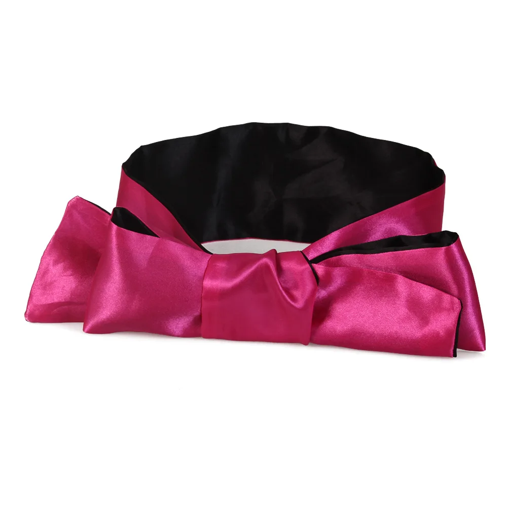 BDSM Eyes Mask Scarf Blindfold Ribbon Restraint Bondage Silk Rope Sex GamesBondage Strap Products BDSM Eyes Mask Scarf Blindfold Ribbon Restraint Bondage Silk Rope Sex GamesBondage Strap Products