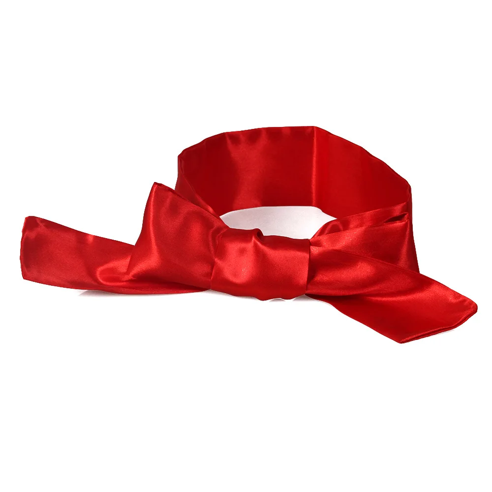 BDSM Eyes Mask Scarf Blindfold Ribbon Restraint Bondage Silk Rope Sex GamesBondage Strap Products BDSM Eyes Mask Scarf Blindfold Ribbon Restraint Bondage Silk Rope Sex GamesBondage Strap Products