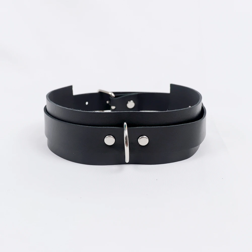 BDSM Collar Sexy Leash Ring PU Leather Slave Bondage Toys For Lover Role Play Erotic Posture Spreader Sex Toys For Couples BDSM Collar Sexy Leash Ring PU Leather Slave Bondage Toys For Lover Role Play Erotic Posture Spreader Sex Toys For Couples