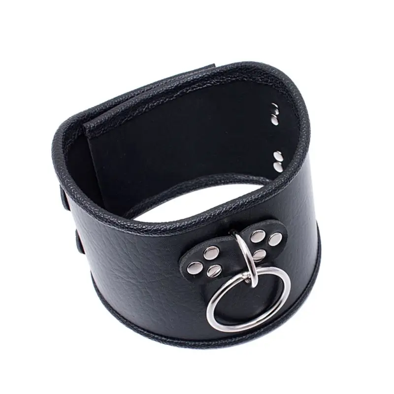 PU Leather BDSM Bondage Posture Neck Collar With Pull Ring Adjustable Collar Rings Belt Slave Bondage Strap Harness Sex Toys PU Leather BDSM Bondage Posture Neck Collar With Pull Ring Adjustable Collar Rings Belt Slave Bondage Strap Harness Sex Toys
