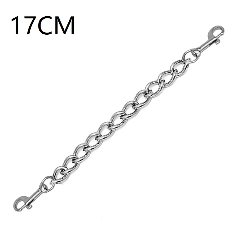 Metal Slave Chain With Carabiner Nipple Clips Chain Body Lock Collar Leader Handcuff Ankle Bondage Restraint Teasing DIY Sex Metal Slave Chain With Carabiner Nipple Clips Chain Body Lock Collar Leader Handcuff Ankle Bondage Restraint Teasing DIY Sex
