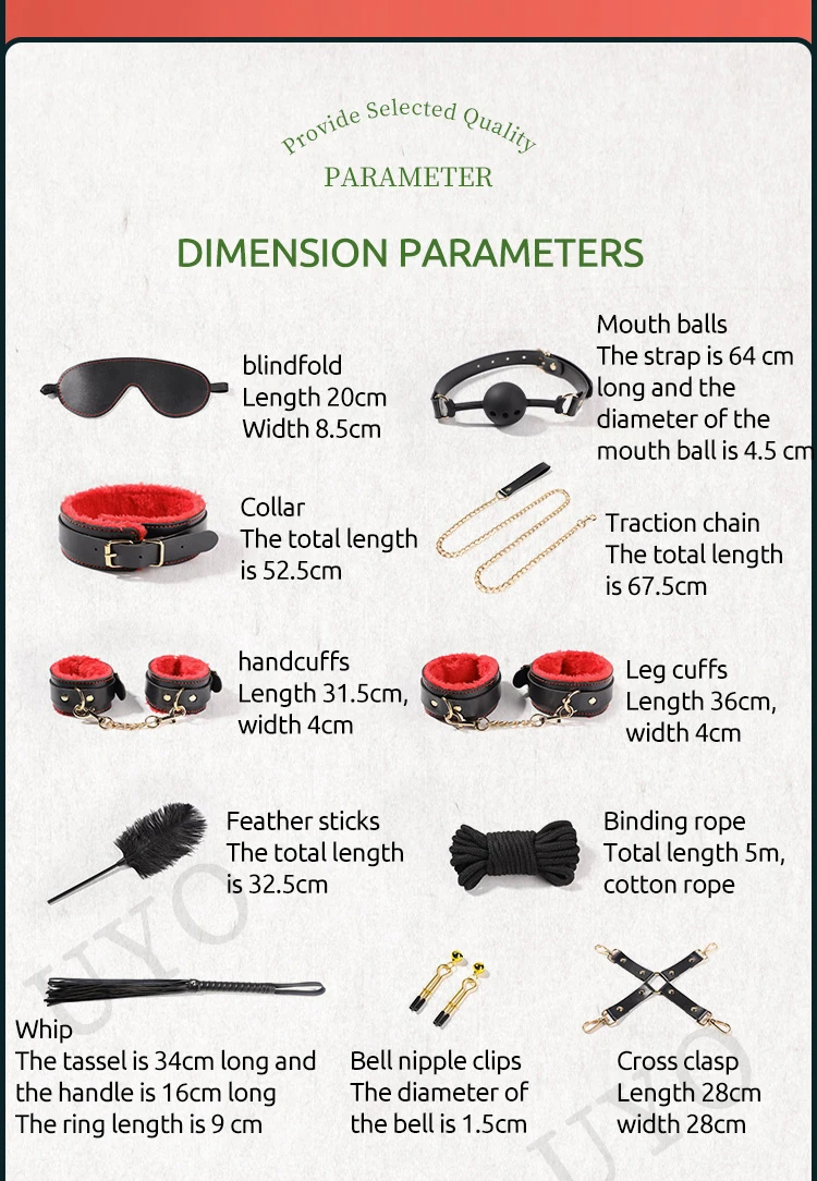 BDSM bondage 10 suit Adult Sex Toys Plush Set Handcuffs Nipple Clips Whip Exotic Bundled Bedding Set Sex Toys BDSM bondage 10 suit Adult Sex Toys Plush Set Handcuffs Nipple Clips Whip Exotic Bundled Bedding Set Sex Toys