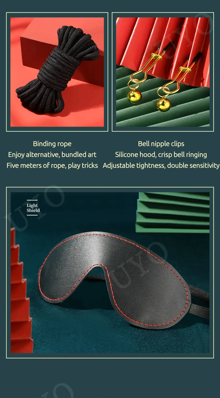 BDSM bondage 10 suit Adult Sex Toys Plush Set Handcuffs Nipple Clips Whip Exotic Bundled Bedding Set Sex Toys BDSM bondage 10 suit Adult Sex Toys Plush Set Handcuffs Nipple Clips Whip Exotic Bundled Bedding Set Sex Toys