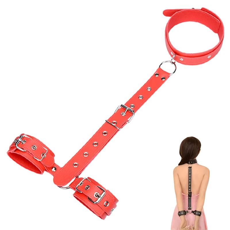 BDSM Bondage Restraints Collar Fetish Sex Products Gags Adult Games Erotic Sex Toys for Woman Couples Slave Neck Handcuffs BDSM Bondage Restraints Collar Fetish Sex Products Gags Adult Games Erotic Sex Toys for Woman Couples Slave Neck Handcuffs