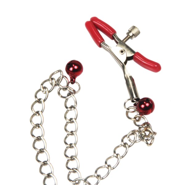 Novelty Adjustable Three-Headed Metal Nipple Clamps Clitoris Clip BDSM Bondage Restraints Adult Sex Toys For Couple