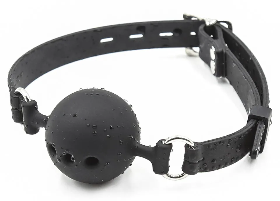 Soft Silicone Gag Ball BDSM Oral Bondage Gear Fetish Open Mouth Breathable Sex Toys For Couples Cosplay Slave Exotic Accessories