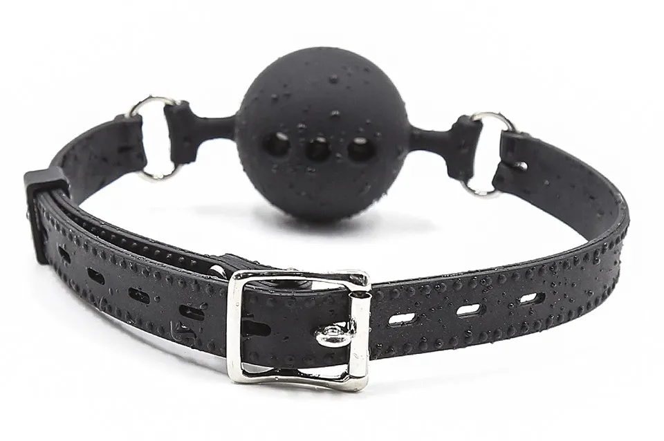 Soft Silicone Gag Ball BDSM Oral Bondage Gear Fetish Open Mouth Breathable Sex Toys For Couples Cosplay Slave Exotic Accessories