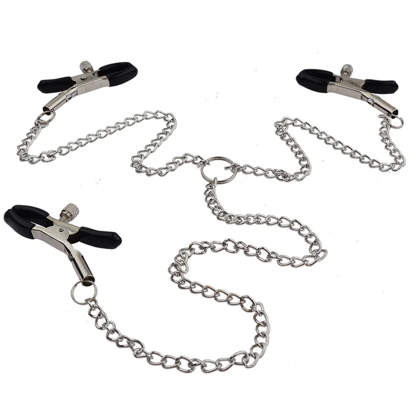 Metal Breast Nipples Clamps Clitoris Labium Clips Bondage Slave Restraints Adult Games Sex Toys For Women Couples Flirting Metal Breast Nipples Clamps Clitoris Labium Clips Bondage Slave Restraints Adult Games Sex Toys For Women Couples Flirting