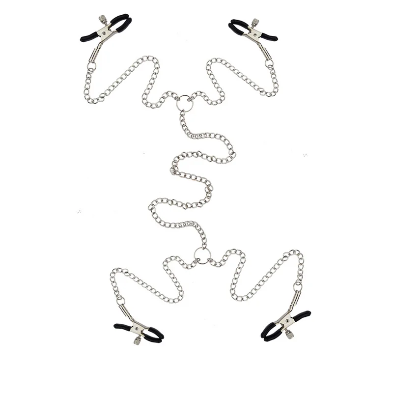 Metal Breast Nipples Clamps Clitoris Labium Clips Bondage Slave Restraints Adult Games Sex Toys For Women Couples Flirting Metal Breast Nipples Clamps Clitoris Labium Clips Bondage Slave Restraints Adult Games Sex Toys For Women Couples Flirting