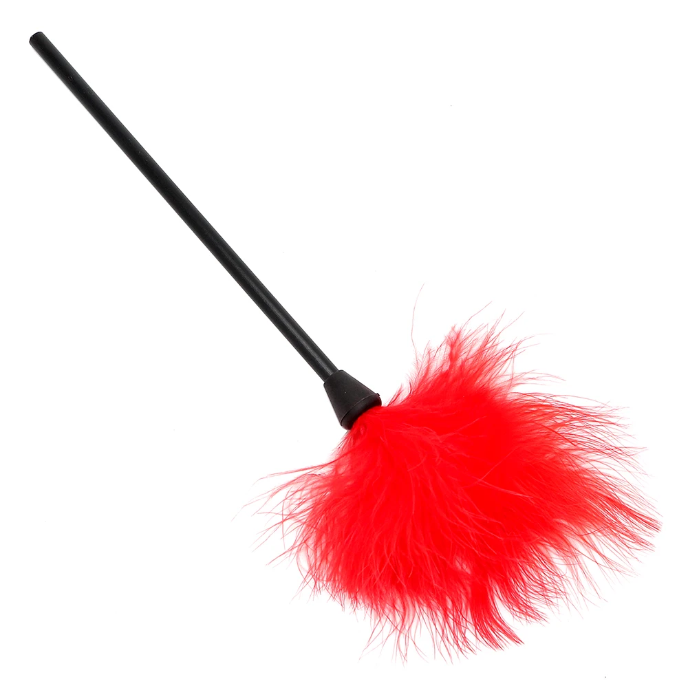 Sexy Flirting Feather Stick Spanking Sex Whips Bondage Sets Erotic Toys for Adults Games Couple Women Nipple Clitoris Stimulator