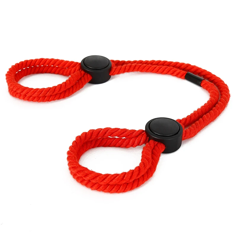 Adjustable Cotton Rope Handcuffs Sexi Fetish Hand Wrist Bdsm Binding Toys Sexy Sm Restraints Sex Bondage Slave Cuffs Adult Game