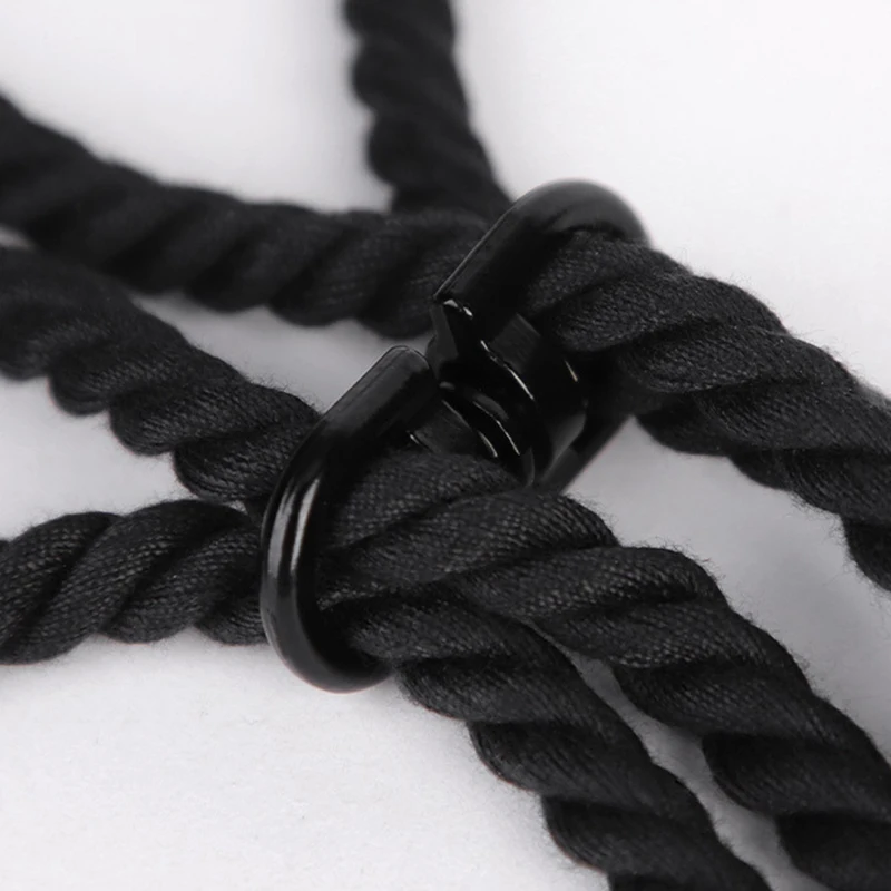 Adjustable Cotton Rope Handcuffs Sexi Fetish Hand Wrist Bdsm Binding Toys Sexy Sm Restraints Sex Bondage Slave Cuffs Adult Game