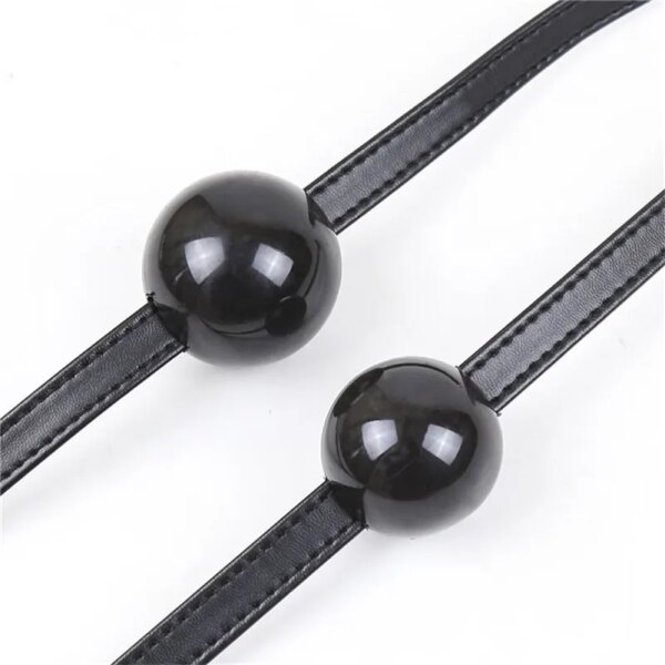 2 Sizes Soft Safety Silicone Open Mouth Gag Ball Bondage Restraints Adult Slave Roleplay Game Sex Toys For Women