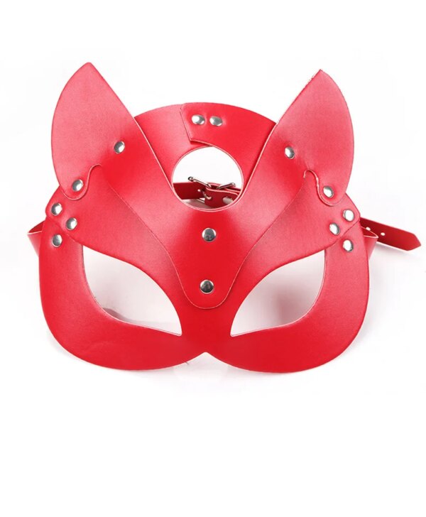 Sex Adult Products SM Sex Toy Fetish BDSM Female Leather Eye Mask & Collar Cosplay Adult Mask Game Masquerade Party Face Masks