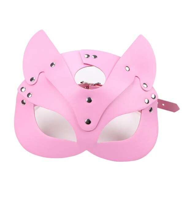 Sex Adult Products SM Sex Toy Fetish BDSM Female Leather Eye Mask & Collar Cosplay Adult Mask Game Masquerade Party Face Masks