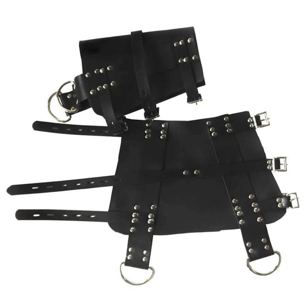 Suspension Hand Foot Bundle Bondage Slave Bdsm Adjustable Ankle Cuffs dults Sex Games Leather Bdsm Sex Tools Flirt For Couples