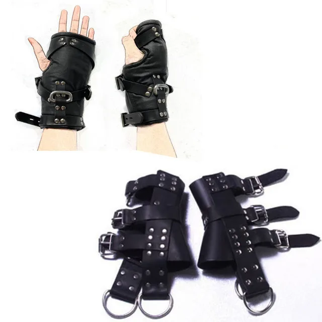 Suspension Hand Foot Bundle Bondage Slave Bdsm Adjustable Ankle Cuffs dults Sex Games Leather Bdsm Sex Tools Flirt For Couples