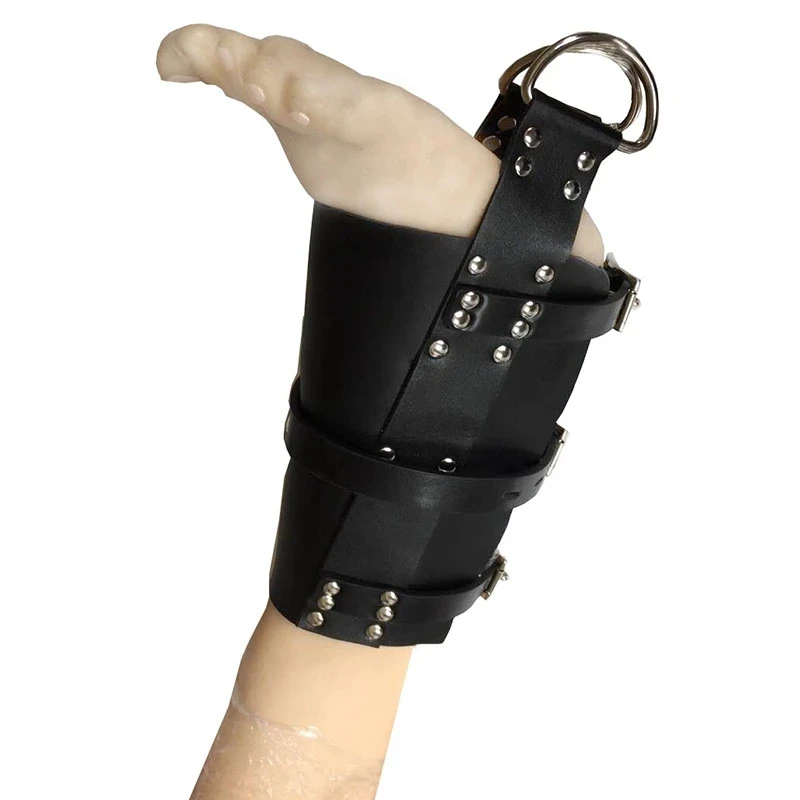 Suspension Hand Foot Bundle Bondage Slave Bdsm Adjustable Ankle Cuffs dults Sex Games Leather Bdsm Sex Tools Flirt For Couples