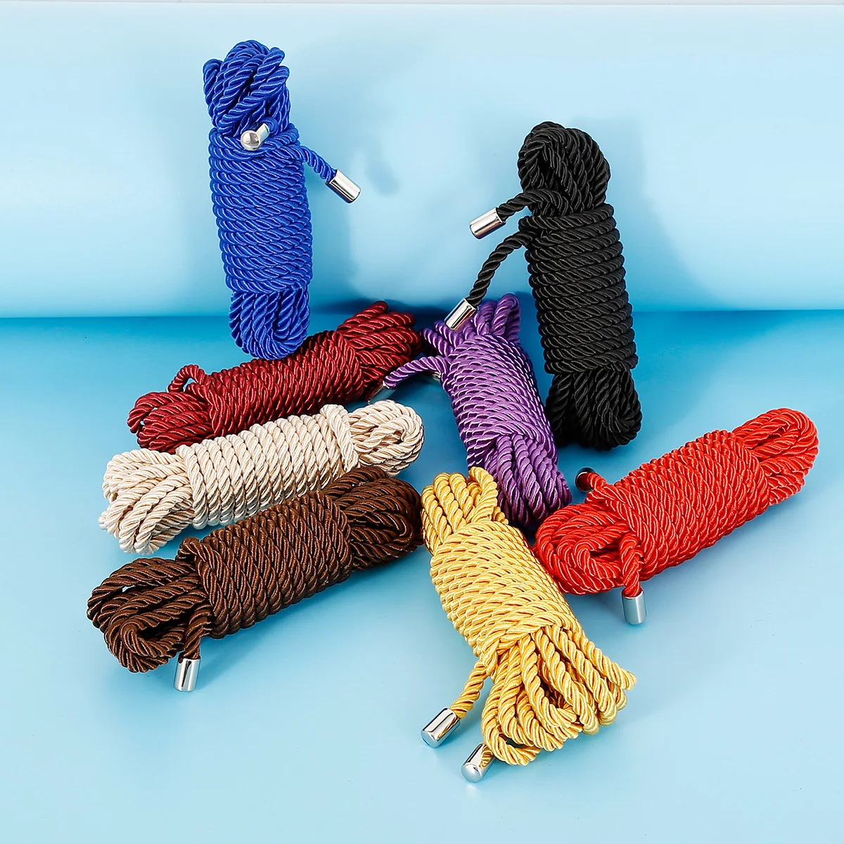 5M 10M Silk Restraints Adult Games Flogger Sexy Binding Rope for Women Couples Bdsm Bondage Shibari Flirting Erotic Accessories 5M 10M Silk Restraints Adult Games Flogger Sexy Binding Rope for Women Couples Bdsm Bondage Shibari Flirting Erotic Accessories