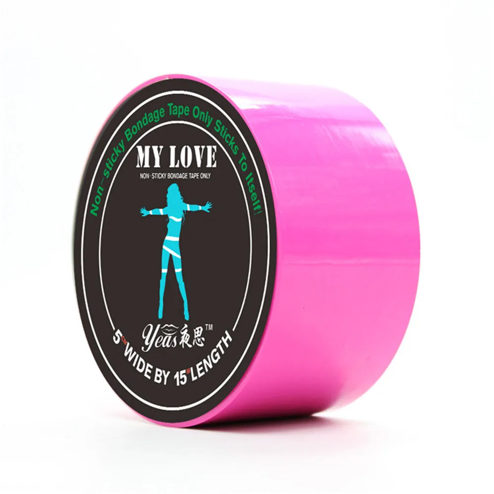 BDSM Static Bondage Restraints Electrostatic No Glue Adhesive Tape Adsorption Alternative Tied Roleplay Adult Erotic Sex Toys