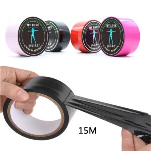BDSM Static Bondage Restraints Electrostatic No Glue Adhesive Tape Adsorption Alternative Tied Roleplay Adult Erotic Sex Toys