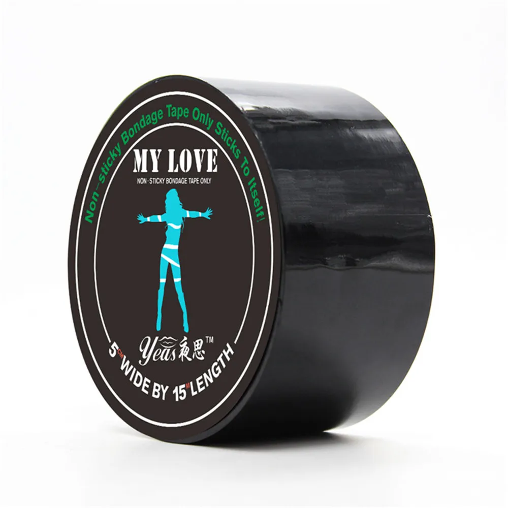 BDSM Static Bondage Restraints Electrostatic No Glue Adhesive Tape Adsorption Alternative Tied Roleplay Adult Erotic Sex Toys
