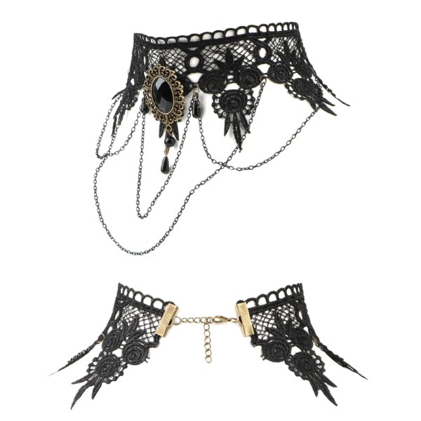 Sexy Necklace Bondage Lace Adult Games Slave Restraints Sex Tools for Sale Adult Sexy Toys sm Games Sex Toys for Couples