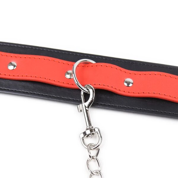 Bdsm Bondage Restraints Collar Adult Games Flogger Bondage Restraint Neck Cuffs Fetish Collar Erotic Sex Toys for Women Men