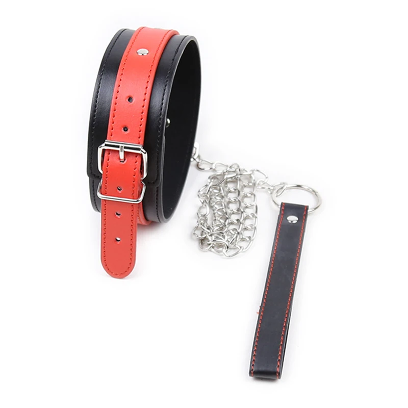 Bdsm Bondage Restraints Collar Adult Games Flogger Bondage Restraint Neck Cuffs Fetish Collar Erotic Sex Toys for Women Men