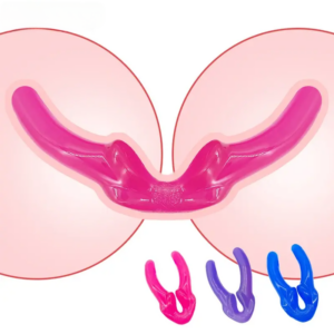 Dildo Vagina Anal Plug Strapon Silicone Penis For Lesbian Couples Underwear Double Ended Penetration Sex Toys For Women Massage