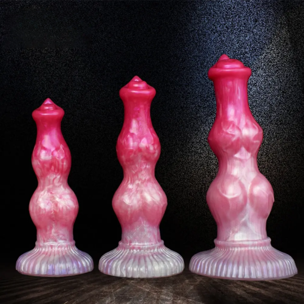 Sex Toys Fantasy Huge Dog Dildo Man And Woman Gay Masturbators Animal Big Knot Penis Adult Supplies 3 Sizes Anal Plug 18