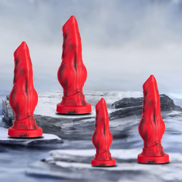 Huge Silicone Fantasy Animal Dildo Anal Plug Prostate Sex For Men Women Big Knot Dog Dildo Suction Cup Butt Plug Cock Sex Toys