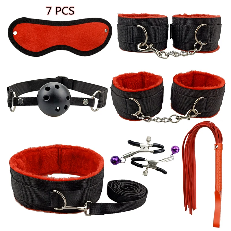 Bondage Set Sex Toys Bdsm Handcuffs Vibrator Anal Plug sm Whip Erotic Toys Adult Games Sex Shop Harness Sexy Toys For Couples Bondage Set Sex Toys Bdsm Handcuffs Vibrator Anal Plug sm Whip Erotic Toys Adult Games Sex Shop Harness Sexy Toys For Couples
