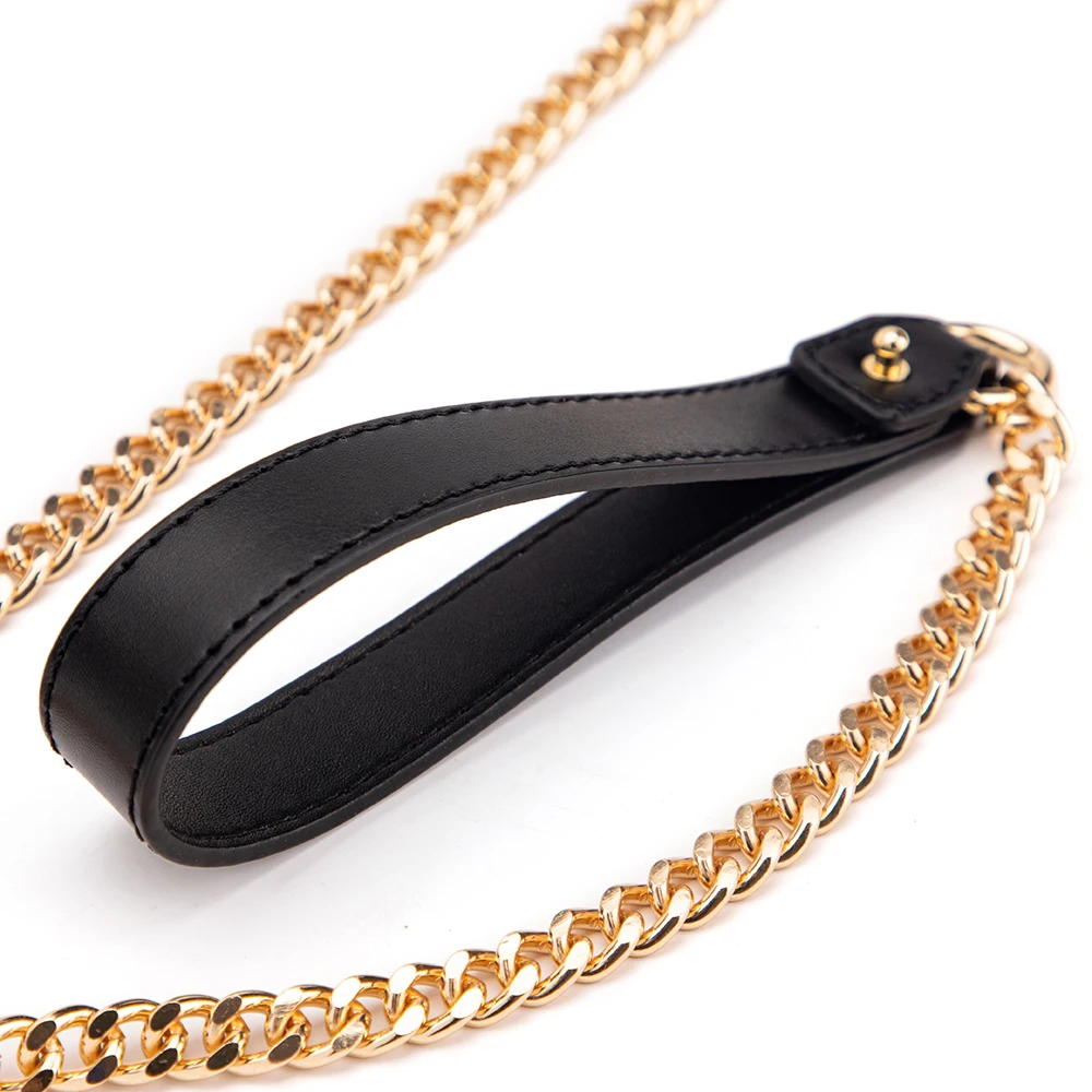 BLACKWOLF Slave Bed Bondage Collar Genuine leather Neck Restraint with Leash BDSM Erotic Sex Toys For Women Couples Adult Games BLACKWOLF Slave Bed Bondage Collar Genuine leather Neck Restraint with Leash BDSM Erotic Sex Toys For Women Couples Adult Games