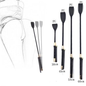 60/54/45/30CM PU Leather Spanking Paddle Long Whip Flirting BDSM Bondage Sex Toys For Woman Adults Role Play SM Products