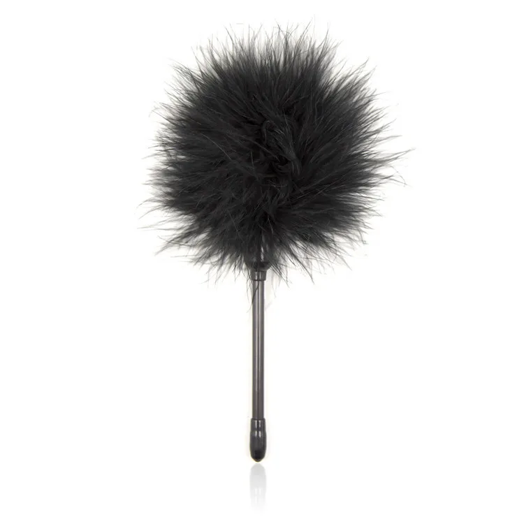 20/27cm Sex Whip Flirting Feather Spank Flogger Clit Stimulation SM Cosplay Bondage Slave Erotic Accessory Sex Toys for Couples