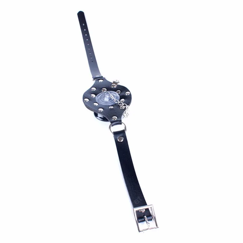 A Font with Cover Open Mouth Gag Restraints Flirting Bondage Slave Fetish Adult Game Erotic BDSM Sex Toy for Couples Extreme Sex