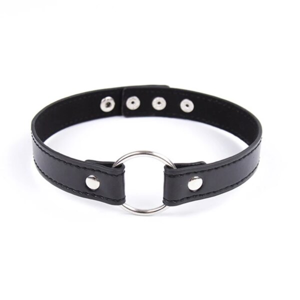 Leather Collar and Lead chain Bondage Boutique Adult Game BDSM Collars submission Sex Toys Pet Traction belt sex game