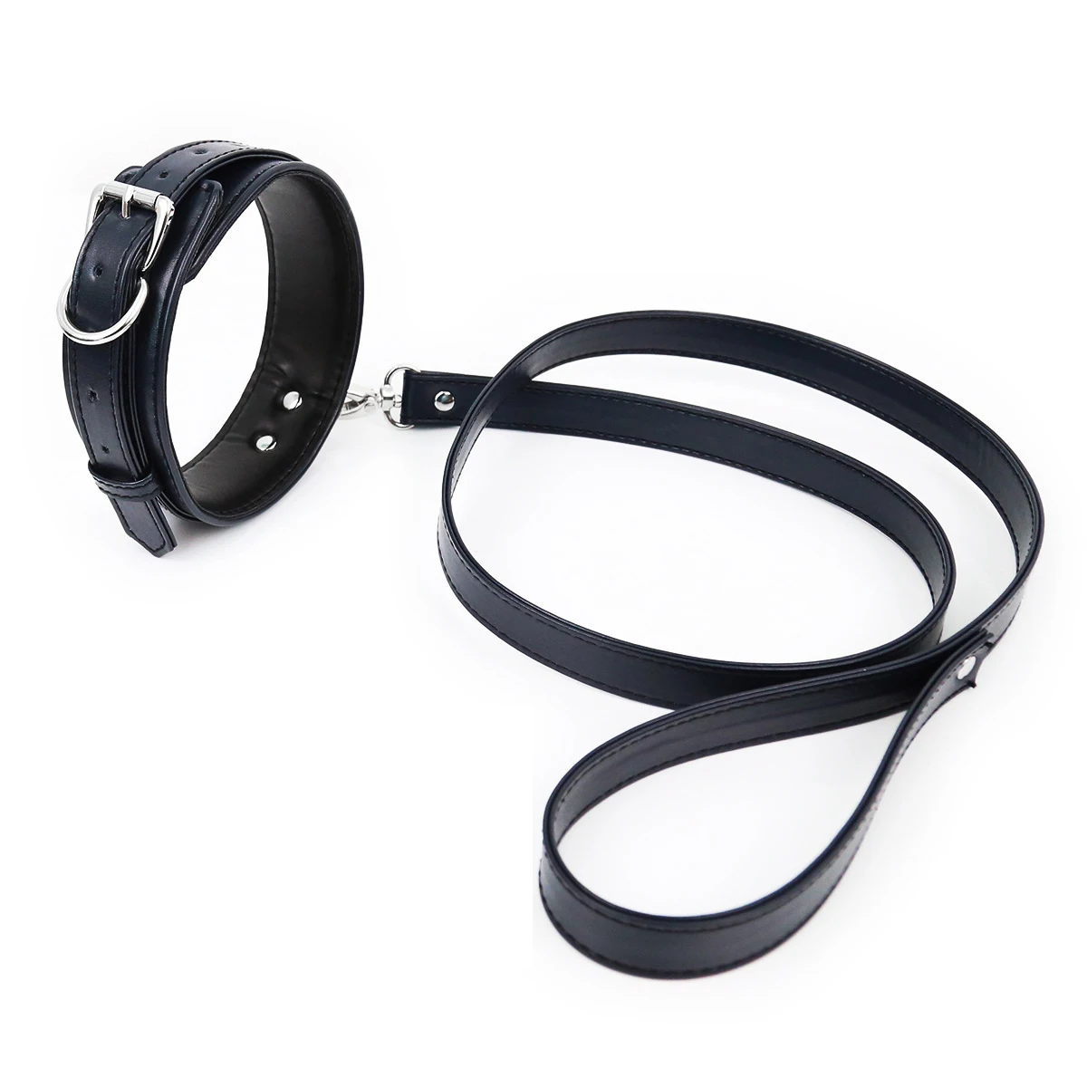 Thierry BDSM Products Bondage PU Leather Collar With Leash Erotic Sex Toys Restraint Fetish Adult Games Sex Toys For Couples Thierry BDSM Products Bondage PU Leather Collar With Leash Erotic Sex Toys Restraint Fetish Adult Games Sex Toys For Couples