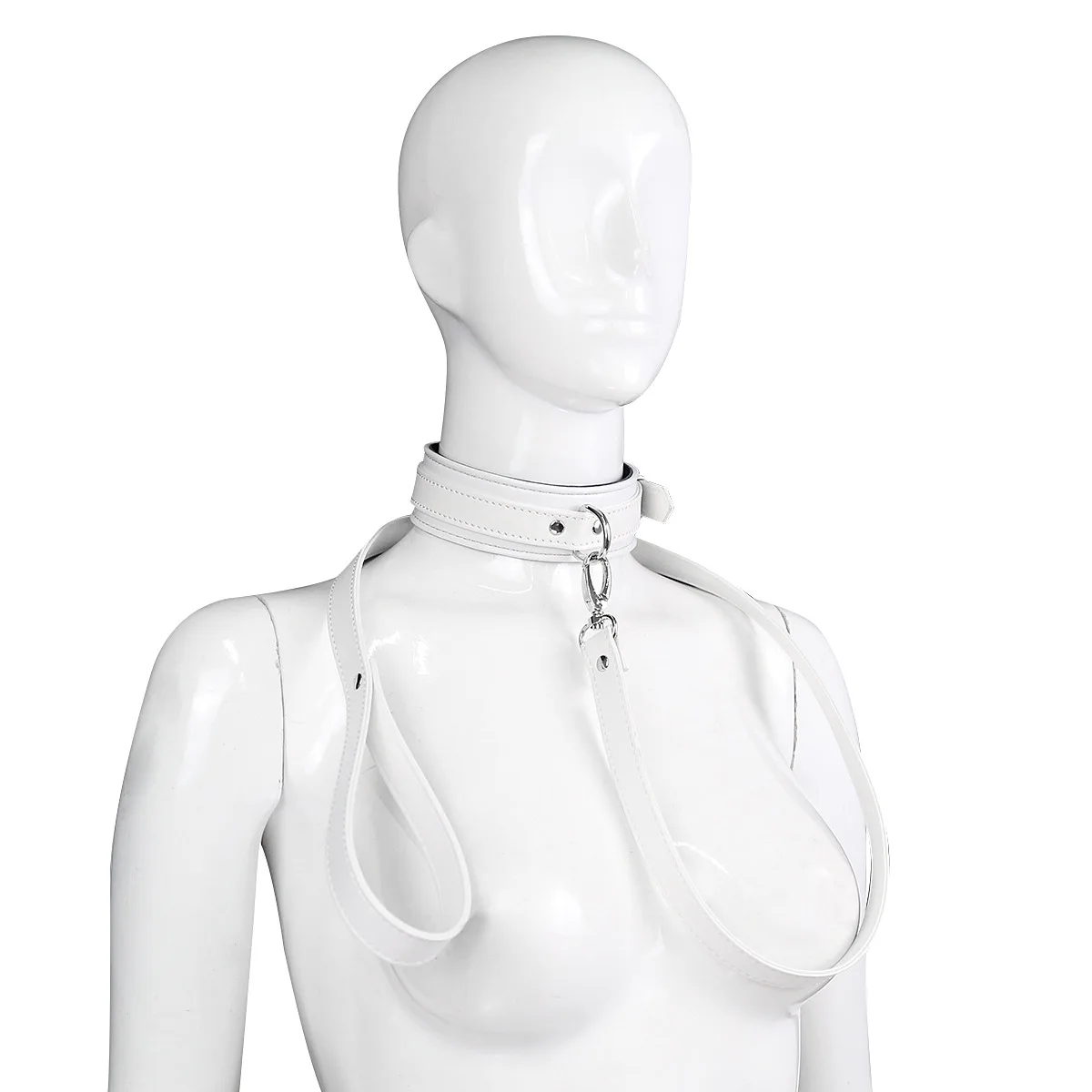Thierry BDSM Products Bondage PU Leather Collar With Leash Erotic Sex Toys Restraint Fetish Adult Games Sex Toys For Couples Thierry BDSM Products Bondage PU Leather Collar With Leash Erotic Sex Toys Restraint Fetish Adult Games Sex Toys For Couples