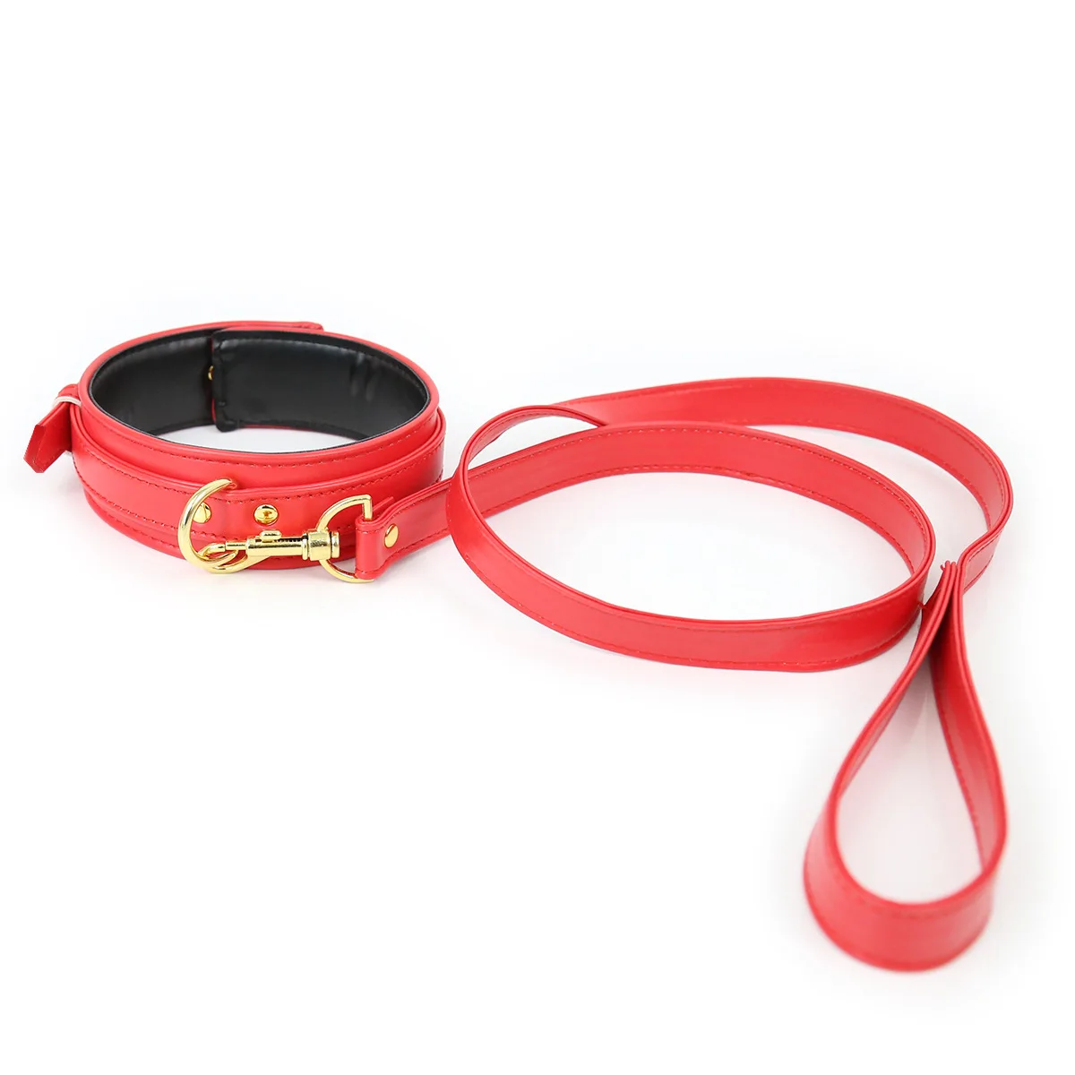Thierry BDSM Products Bondage PU Leather Collar With Leash Erotic Sex Toys Restraint Fetish Adult Games Sex Toys For Couples Thierry BDSM Products Bondage PU Leather Collar With Leash Erotic Sex Toys Restraint Fetish Adult Games Sex Toys For Couples