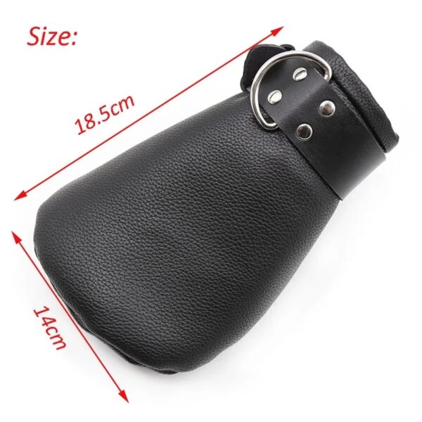 Dog Gloves Dog Paw Print Padded Fist Mitts BDSM Bondage PU Leather Gloves Fetish Adult Role Play Sex Toys For Women