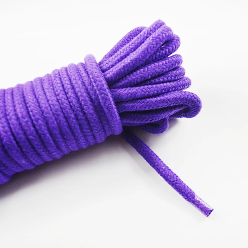 5m/10m/20m Slave BDSM Bondage Rope Cotton Body Harness Binding Ropes Restraint Erotic Roleplay Sex Toys for Couples Adult Games