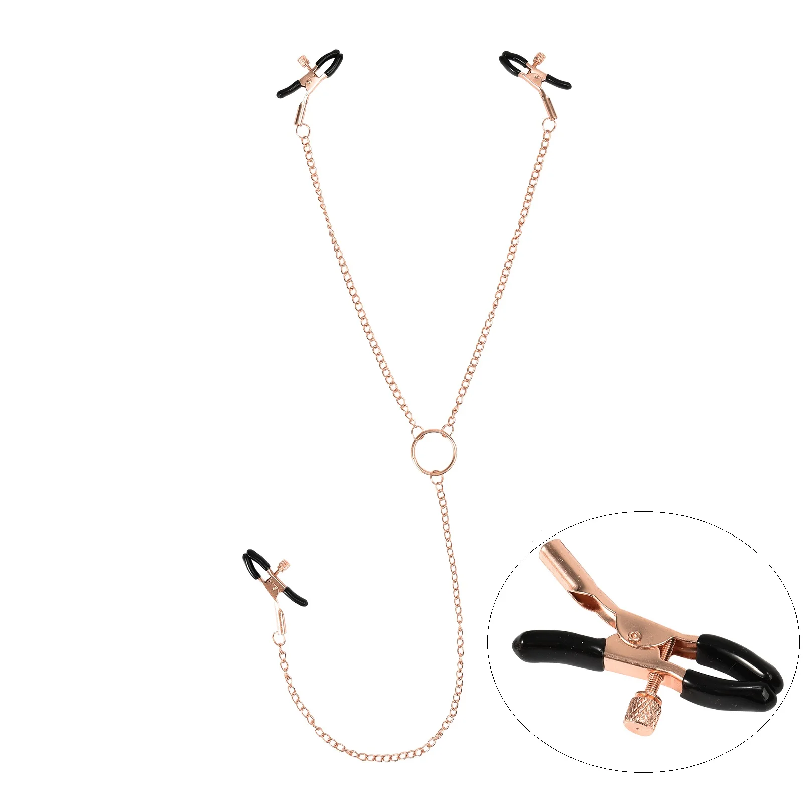 Female Labia Clitoris Nipple Clamp With Chain Stimulator Metal Long Nipple Clips Breast Bondage Restraint Slave Sex Toy Female Labia Clitoris Nipple Clamp With Chain Stimulator Metal Long Nipple Clips Breast Bondage Restraint Slave Sex Toy