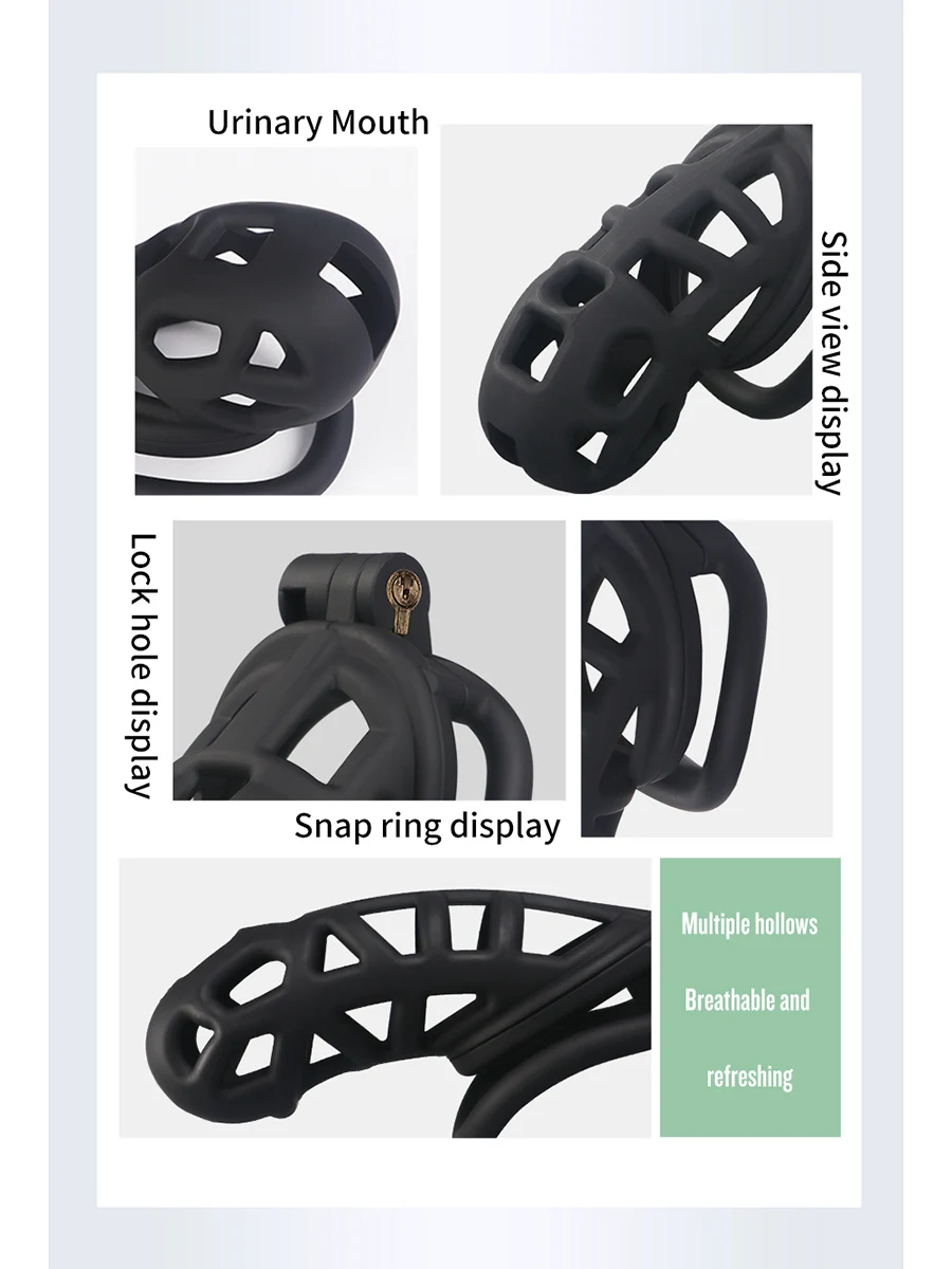 Sex Toys for Men Adult Hot Sale Waist Belt Male Chastity Cock Cage Penis Sleeve Cockrings Erotic Urethral Lock BDSM Bondage Sex Toys for Men Adult Hot Sale Waist Belt Male Chastity Cock Cage Penis Sleeve Cockrings Erotic Urethral Lock BDSM Bondage