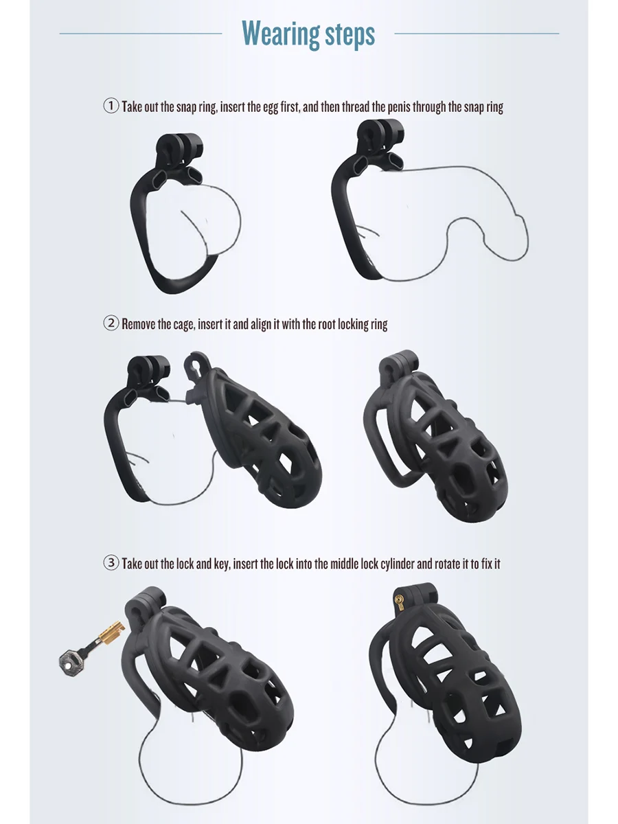 Sex Toys for Men Adult Hot Sale Waist Belt Male Chastity Cock Cage Penis Sleeve Cockrings Erotic Urethral Lock BDSM Bondage Sex Toys for Men Adult Hot Sale Waist Belt Male Chastity Cock Cage Penis Sleeve Cockrings Erotic Urethral Lock BDSM Bondage