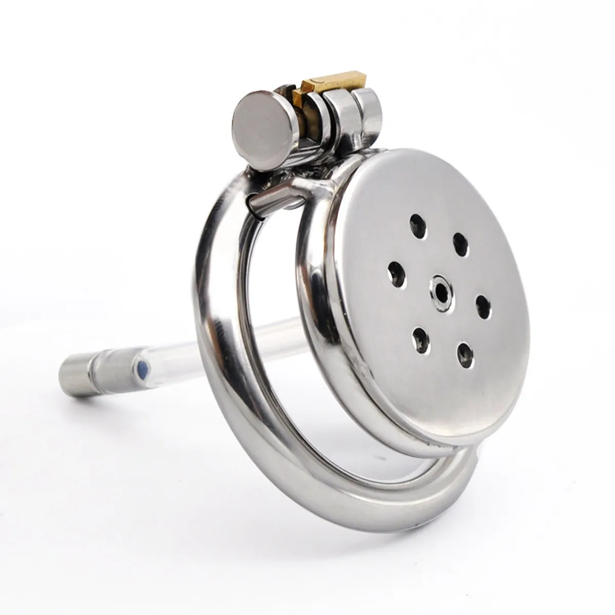Male Slave Super Mini Chastity Cage Stainless Steel Chastity Device Penis Cage Cock Ring With Lock Sex Toys For Men BDSM Sissy