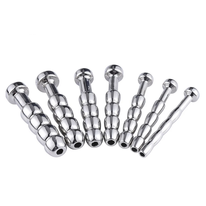 Metal Urethral Catheter Dilator Horse Eye Stimulation Adult Sex Toys for Men Gay Sounding Penis Plug Insert Urethra Catheter Metal Urethral Catheter Dilator Horse Eye Stimulation Adult Sex Toys for Men Gay Sounding Penis Plug Insert Urethra Catheter