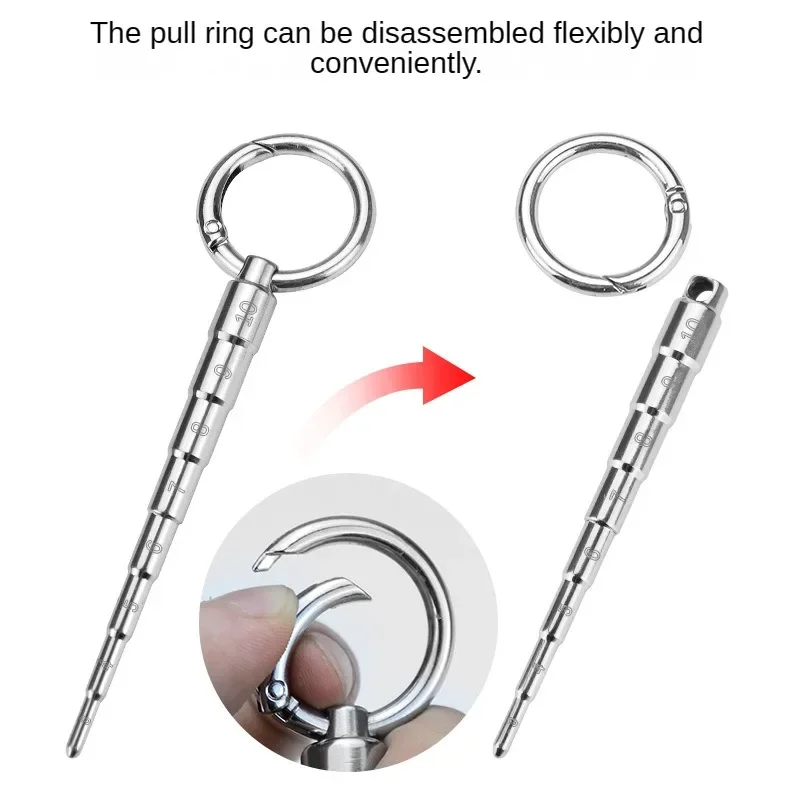 Horse Eye Stick Pagoda Stainless Steel Dilator Penis Plug Urethral Bead Urine Plugging Rod Metal Horse Eye Expander Sex Toys Horse Eye Stick Pagoda Stainless Steel Dilator Penis Plug Urethral Bead Urine Plugging Rod Metal Horse Eye Expander Sex Toys